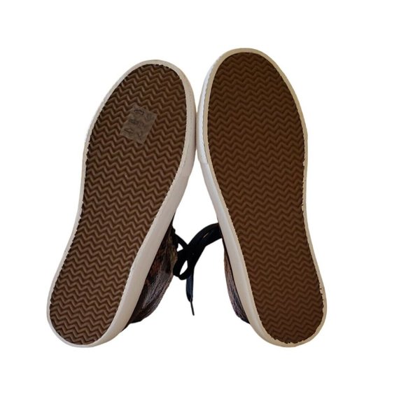 Rag & Bone High Top Snake Printed Leather Sneakers - Sz 38.5 (8.5) - Picture 5 of 16